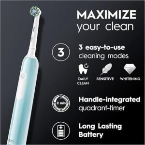 Oral-B Pro 1 Electric Toothbrushes For Adults With 3D Cleaning