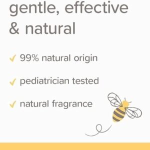 Burt's Bees Baby Lotion, Nourishing Baby Moisturiser, Ultra-Gentle For Delicate Skin & Daily Care, 170 g