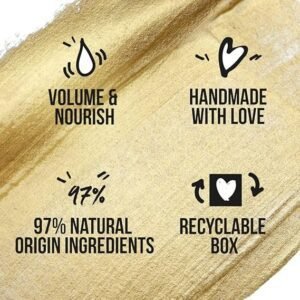 Pantene Nourish & Volume Vegan Shampoo Bar with Pro-vitamins, Solid Travel Toiletries for Damaged & Dry Hair (70G) Rich Lather