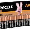 Duracell Plus AAA Batteries (36 Pack) - Alkaline 1.5V - Up To 100% Extra Life - Reliability For Everyday Devices - 0% Plastic Packaging - 10 Year Storage - LR03 MN2400