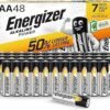 Energizer AA Batteries, Alkaline Power, 48 Pack, Double A Battery Pack