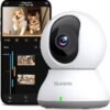 blurams Pet Camera 2K, Indoor Camera, Dog Camera, 360° Home Security Camera, WiFi Baby Monitor, Night Vision, Motion Tracking, 2-Way Talk, Cloud&SD, APP Control, Works with Alexa(2.4GHz Only)