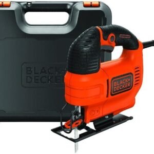 BLACK+DECKER KS701EK-GB Compact Jigsaw with Blade, 520 W, Black/Orange