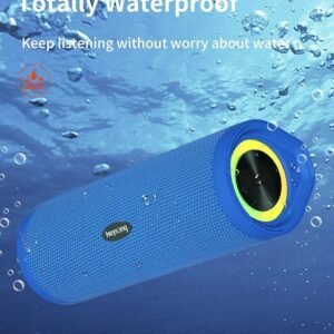 HEYSONG Portable Bluetooth Speaker, Waterproof Wireless Outdoor Speakers Gifts for Men - Blue