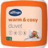 Silentnight Warm & Cosy Double 15 Tog Winter Duvet – Extra Warm Thick Heavyweight Cosy Winter Quilt Duvet Ideal for Cold Nights – Hypoallergenic and Machine Washable - Double - 200x200cm