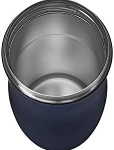 Contigo West Loop Autoseal Travel Mug, Stainless Steel Thermal Vacuum Flask, Leakproof Tumbler, Coffee Mug with BPA Free Easy-Clean Lid, 470 ml, Black