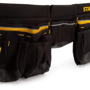 STANLEY Essential Tool Belt Pouch Apron, Multiple pockets, Integrated Hammer Loop