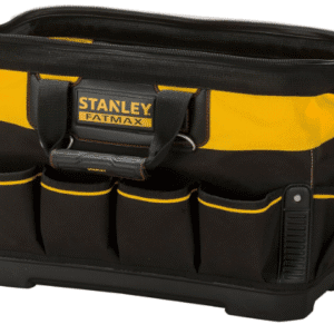 STANLEY FATMAX Technician Tool Bag, Heavy Duty 600 Denier and Leather, 1-93-950