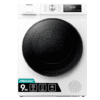 Hisense 3 Series DHQA902U 60cm Freestanding 9 KG Heatpump Front Load Tumble Dryer - 15 Programmes - Auto dry- Steam Refresh - Allergy Care - White [Energy Class A++]