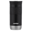 Contigo Byron 2.0 Snapseal Travel Mug,Stainless Steel Thermal Mug,Vacuum Flask,Leakproof Tumbler,Coffee to Go Mug with Bpa Free Easy-Clean Lid,Licorice,470 Ml