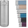 Contigo Luxe Autoseal Travel Mug, Stainless Steel Thermal Mug, Vacuum Flask, Leakproof Tumbler, dishwasher safe, Coffee Mug with BPA Free Easy-Clean Lid