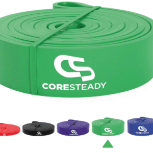 Coresteady Pull Up Bands & Resistance Bands - Rubber Heavy Duty Loop Band for Men & Women - Build Fit Power & Muscle - Training, Fitness Assist Pull Ups & Gym Exercise