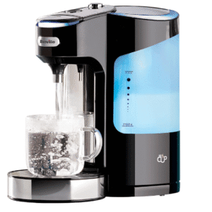 Breville HotCup Hot Water Dispenser | 2.0L with 3kW Fast Boil & Variable Dispense | Energy-efficient use | Gloss Black [VKJ318]