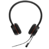 Jabra Evolve 20 UC Stereo Headset – Unified Communications Headphones for VoIP Softphone with Passive Noise Cancellation – USB-A Cable with Controller – Black