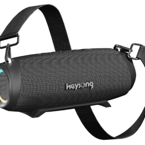HEYSONG Bluetooth Speaker, Portable Outdoor IP67 Waterproof Wireless Speaker with Shoulder Strap, 50W Loud Rich Bass Sound