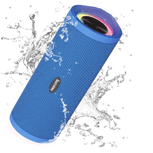 HEYSONG Portable Bluetooth Speaker, Waterproof Wireless Outdoor Speakers Gifts for Men - Blue