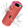 HEYSONG Portable Bluetooth Speaker, Waterproof Wireless Outdoor Speakers Gifts for Men - Red