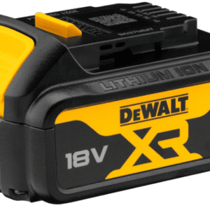 DEWALT DCB182-XJ 18V XR Lithium-Ion Battery, Black/Yellow, 4.0Ah