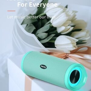 HEYSONG Portable Bluetooth Speaker, Waterproof Wireless Outdoor Speakers Gifts for Men - Green
