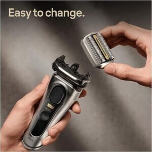 Braun Series 9 Electric Shaver Replacement Head, Easily Attach Your New Shaver Head