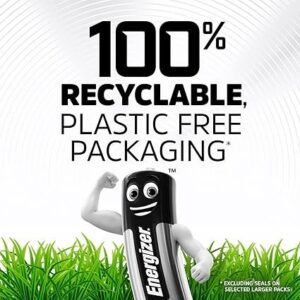 Energizer AA Batteries, Alkaline Power, 16 Pack, Double A Battery Pack