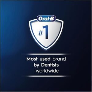 Oral-B Pro 3 Electric Toothbrush For Adults, 1 Cross Action Toothbrush Head, 3 Modes